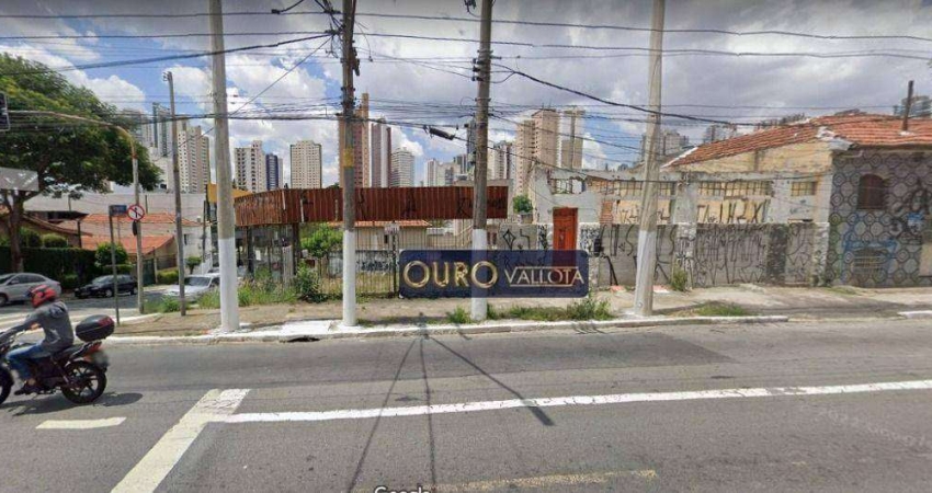 Terreno comercial à venda na Avenida Regente Feijó, Vila Regente Feijó, São Paulo