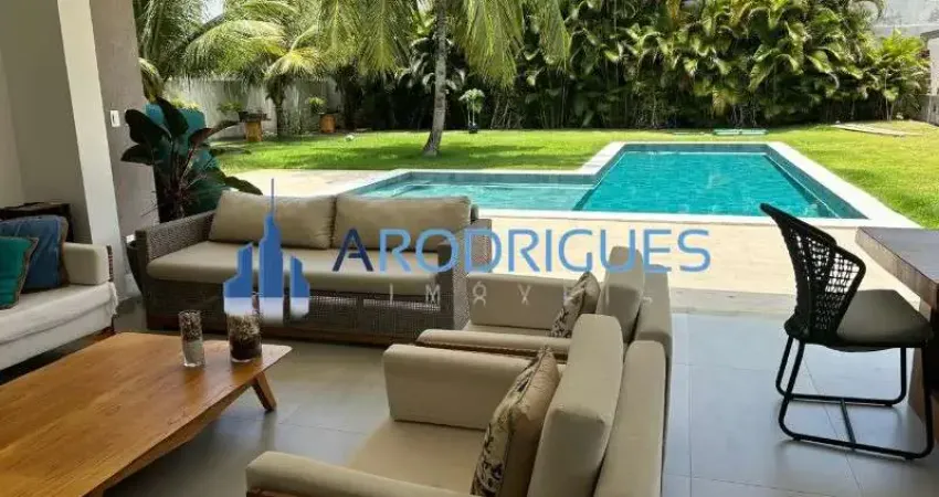 Casa de luxo em condomínio - catu de abrantes, camaçari-ba  4 quartos, 4 suítes, 3 salas  900,00 m² de conforto