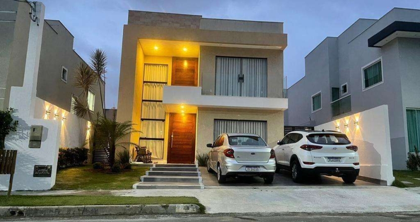 Casa em Condomínio para Venda em Camaçari, Vila De Abrantes (abrantes), 4 dormitórios, 4 suítes, 5 banheiros, 2 vagas