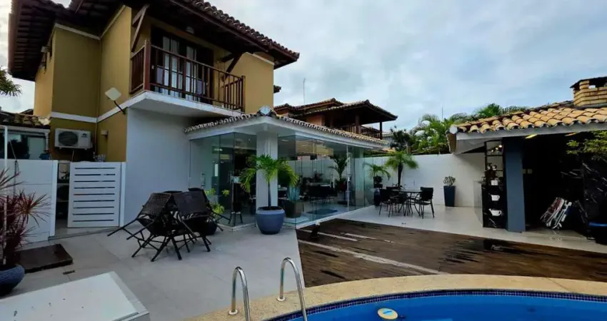 Casa em Condomínio para Venda em Lauro de Freitas, Vilas Do Atlântico, 4 dormitórios, 4 suítes, 6 banheiros, 4 vagas