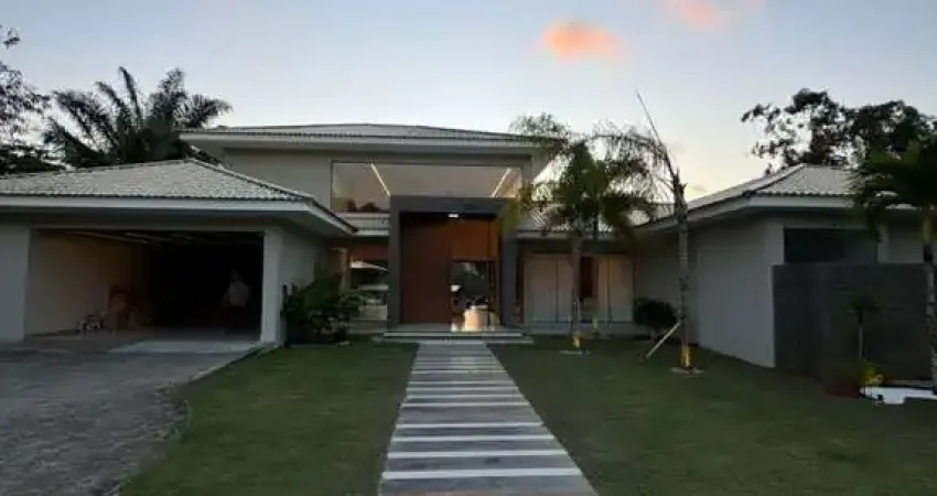 Casa em condomínio para venda em lauro de freitas, portão, 6 dormitórios, 6 suítes, 8 banheiros, 5 vagas
