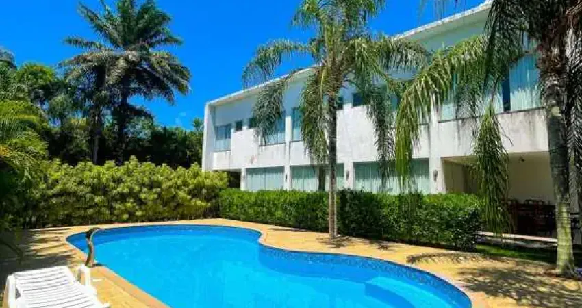 Casa em condomínio para venda em camaçari, busca vida (abrantes), 8 dormitórios, 6 suítes, 9 banheiros, 6 vagas