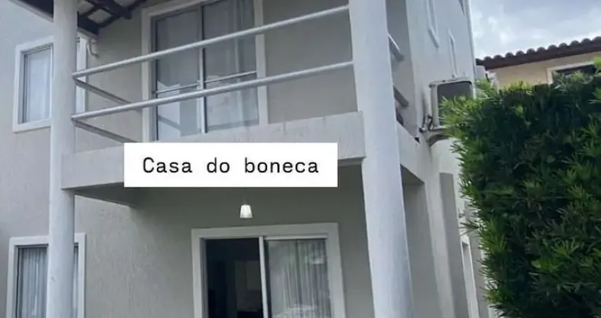 Casa em condomínio para venda em lauro de freitas, buraquinho, 3 dormitórios, 3 suítes, 4 banheiros, 2 vagas