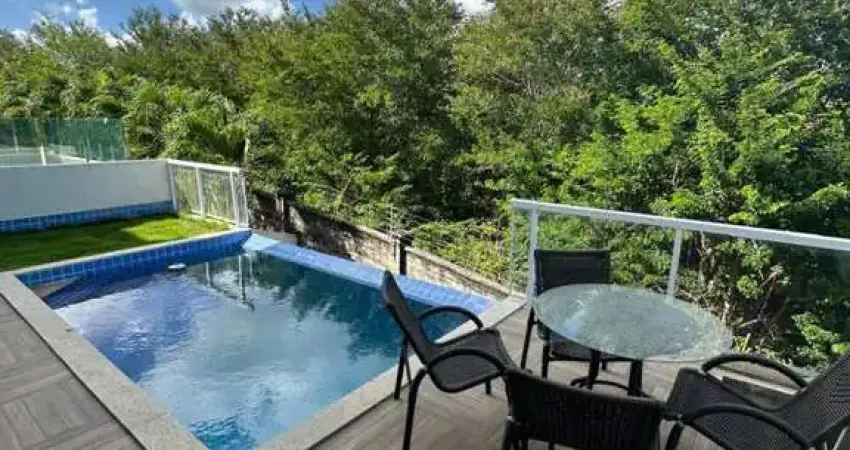 Casa em Condomínio para Locação em Camaçari, Alphaville (Abrantes), 4 dormitórios, 4 suítes, 5 banheiros, 3 vagas