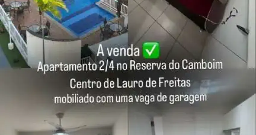 Apartamento para Venda em Lauro de Freitas, Centro, 2 dormitórios, 1 suíte, 2 banheiros, 1 vaga