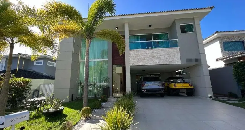 Casa em condomínio para venda em camaçari, alphaville i, 4 dormitórios, 4 suítes, 5 banheiros, 2 vagas