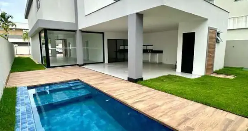 Casa em condomínio para venda em lauro de freitas, buraquinho, 4 dormitórios, 3 suítes, 5 banheiros, 2 vagas