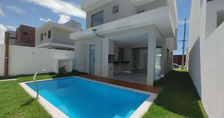 Casa em condomínio para venda em camaçari, catu de abrantes (abrantes), 4 dormitórios, 4 suítes, 5 banheiros, 2 vagas