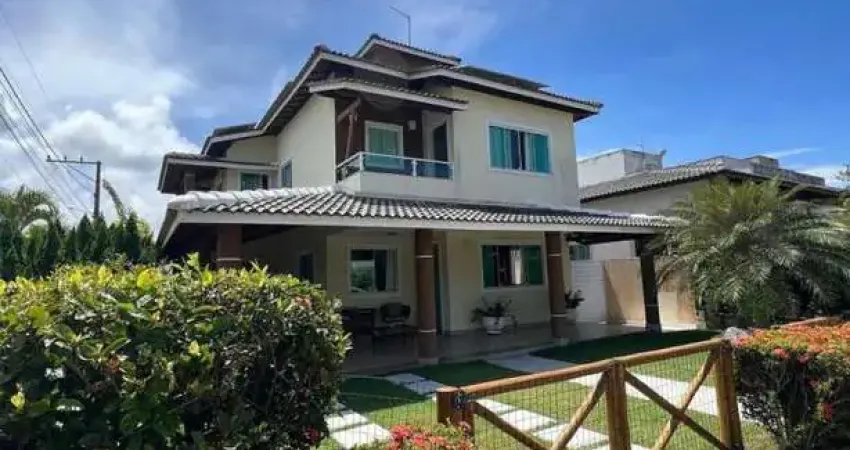 Casa em condomínio para venda em camaçari, parque das dunas (abrantes), 4 dormitórios, 1 suíte, 3 banheiros, 3 vagas