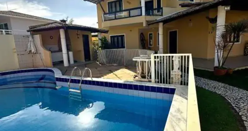 Casa em condomínio para venda em lauro de freitas, buraquinho, 4 dormitórios, 4 suítes, 5 banheiros, 5 vagas