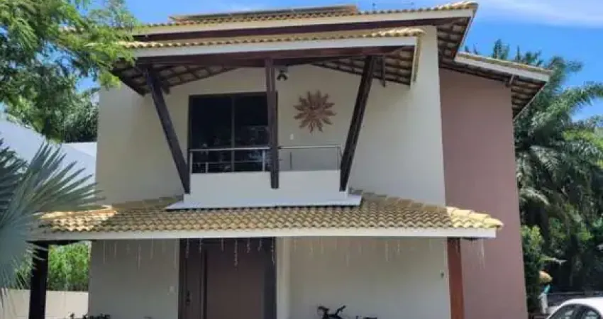 Casa em condomínio para venda em camaçari, vila de abrantes (abrantes), 4 dormitórios, 4 suítes, 5 banheiros, 4 vagas