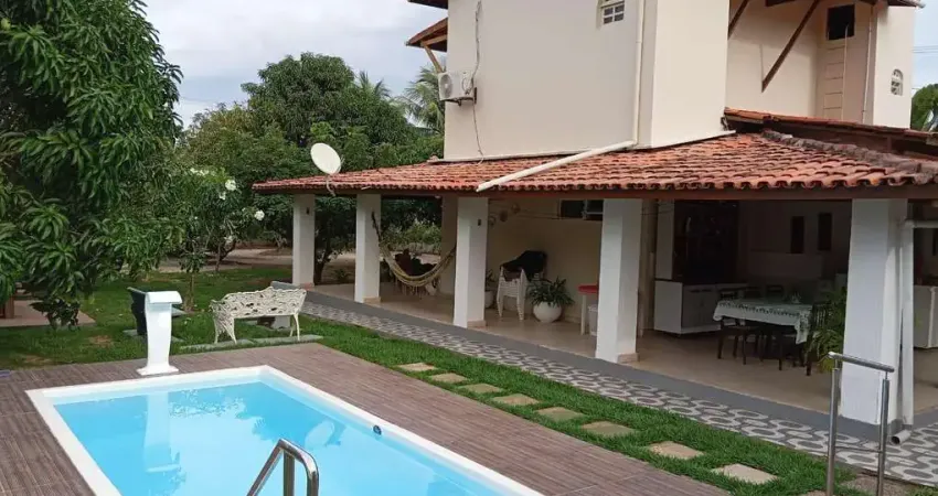 Casa em condomínio para venda em camaçari, jauá (abrantes), 4 dormitórios, 3 suítes, 6 banheiros, 4 vagas