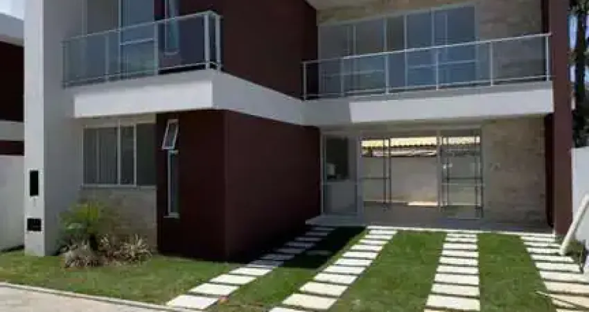 Casa em condomínio para venda em lauro de freitas, buraquinho, 4 dormitórios, 4 suítes, 5 banheiros, 2 vagas