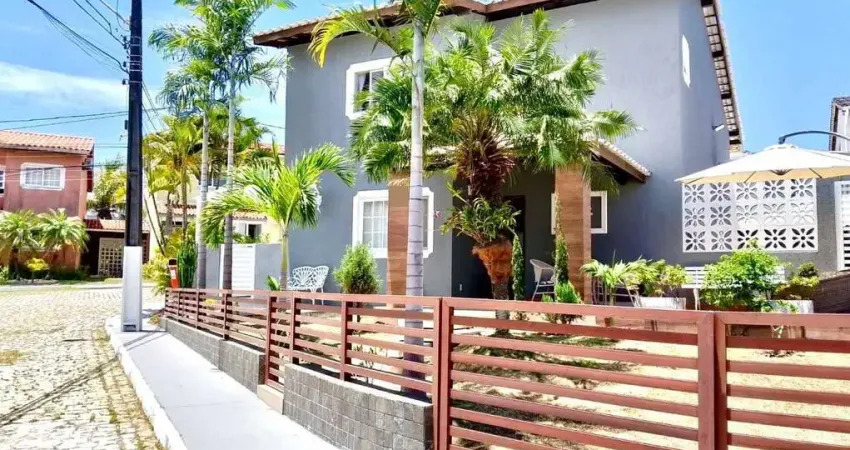 Casa em condomínio para venda em lauro de freitas, vilas do atlântico, 4 dormitórios, 2 suítes, 4 banheiros, 2 vagas