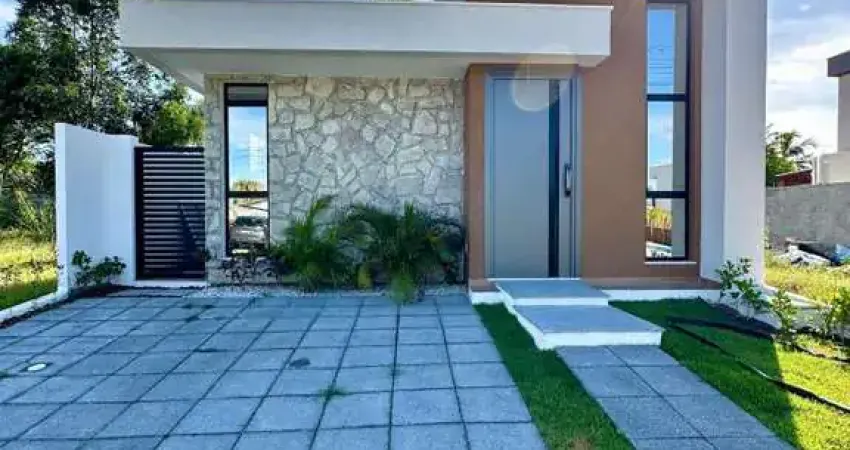 Casa em condomínio para venda em camaçari, catu de abrantes (abrantes), 3 dormitórios, 1 suíte, 2 banheiros, 2 vagas