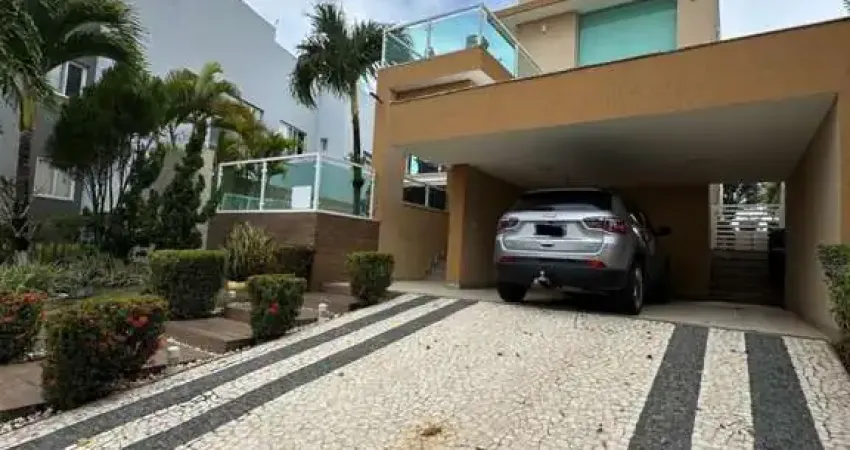 Casa em condomínio para venda em camaçari, alphaville (abrantes), 4 dormitórios, 4 suítes, 5 banheiros, 4 vagas