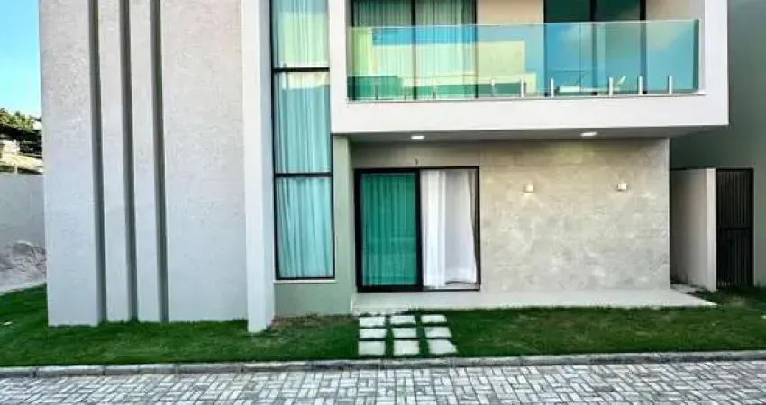 Casa em condomínio para venda em lauro de freitas, buraquinho, 4 dormitórios, 3 suítes, 5 banheiros, 2 vagas