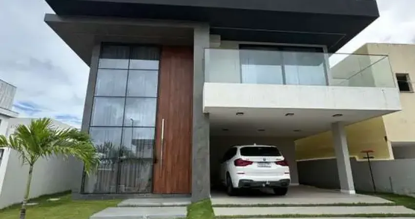 Casa em condomínio para venda em lauro de freitas, buraquinho, 4 dormitórios, 4 suítes, 6 banheiros, 4 vagas