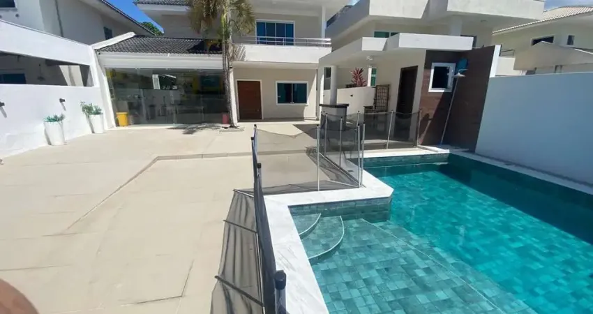 Casa em condomínio para venda em lauro de freitas, buraquinho, 3 dormitórios, 3 suítes, 5 banheiros, 2 vagas