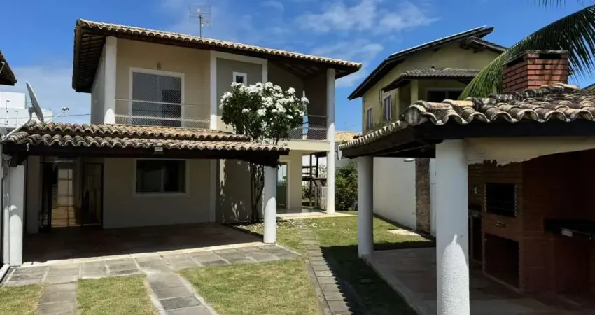 Casa em condomínio para venda em lauro de freitas, buraquinho, 4 dormitórios, 4 suítes, 6 banheiros, 2 vagas