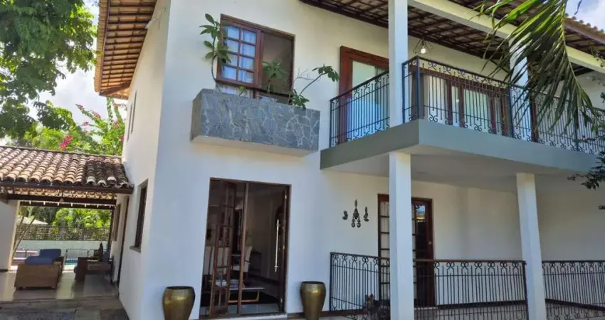 Casa em condomínio para venda em lauro de freitas, buraquinho, 4 dormitórios, 4 suítes, 6 banheiros, 2 vagas