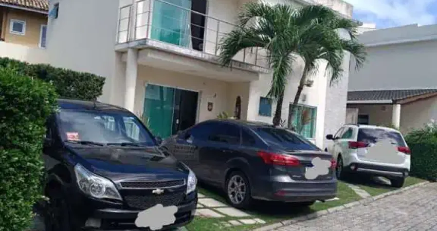 Casa em condomínio para venda em lauro de freitas, buraquinho, 4 dormitórios, 3 suítes, 4 banheiros, 3 vagas