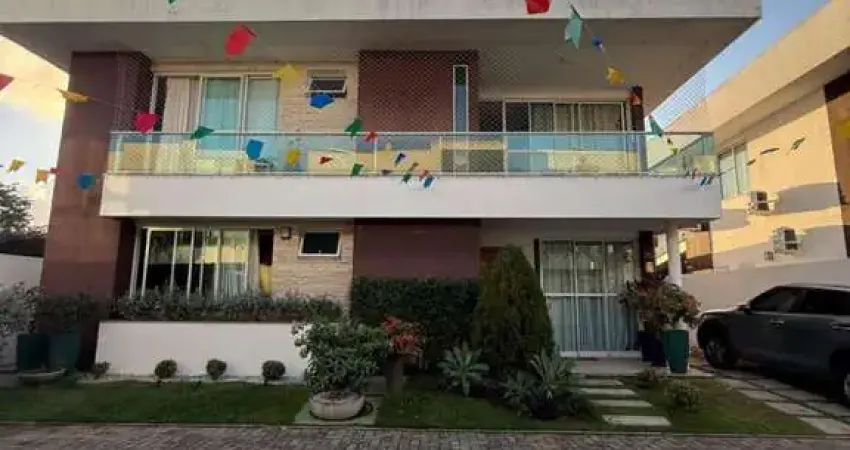 Casa em condomínio para venda em lauro de freitas, buraquinho, 4 dormitórios, 4 suítes, 5 banheiros, 2 vagas