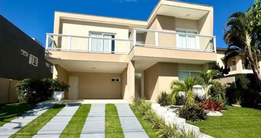 Casa em condomínio para venda em camaçari, vila de abrantes (abrantes), 5 dormitórios, 5 suítes, 7 banheiros, 4 vagas