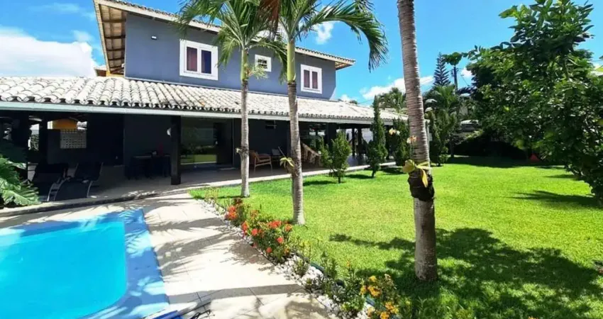 Casa em condomínio para venda em lauro de freitas, buraquinho, 4 dormitórios, 4 suítes, 6 banheiros, 3 vagas