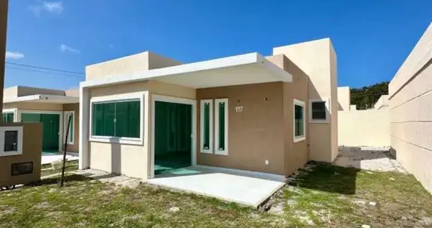 Casa em condomínio para venda em camaçari, nova abrantes (abrantes), 2 dormitórios, 1 suíte, 2 banheiros, 2 vagas