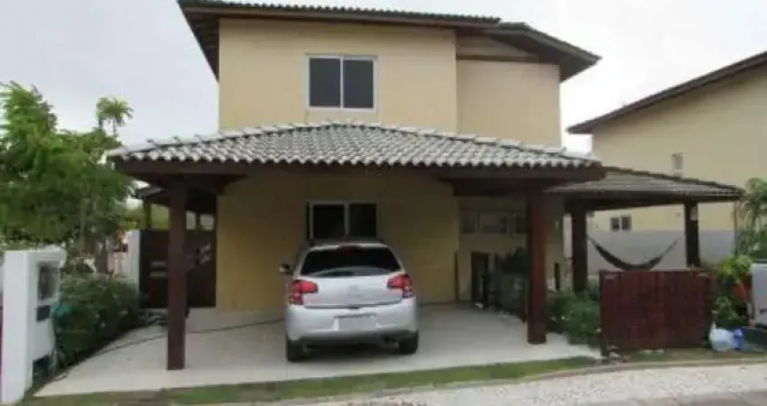 Casa em condomínio para venda em lauro de freitas, buraquinho, 4 dormitórios, 2 suítes, 4 banheiros, 2 vagas