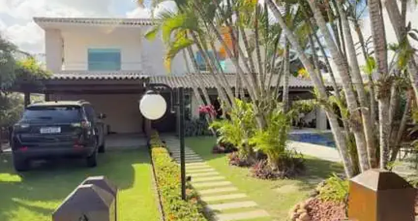 Casa em condomínio para venda em camaçari, busca vida (abrantes), 3 dormitórios, 3 suítes, 4 banheiros, 4 vagas