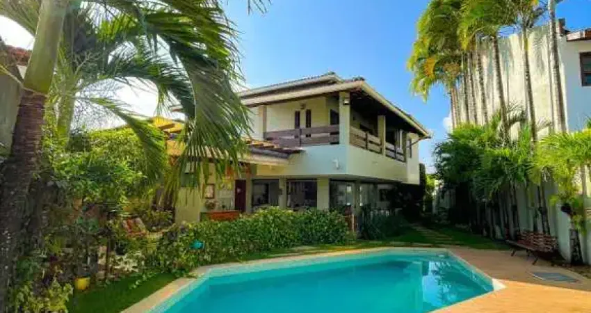 Casa para venda em lauro de freitas, vilas do atlântico, 5 dormitórios, 4 suítes, 6 banheiros, 2 vagas