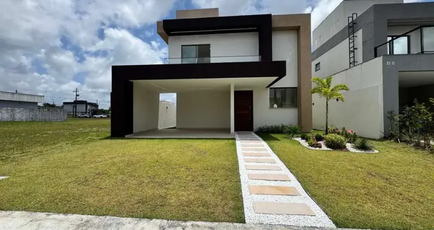 Casa em condomínio para venda em camaçari, jardim limoeiro, 4 dormitórios, 3 suítes, 5 banheiros, 4 vagas