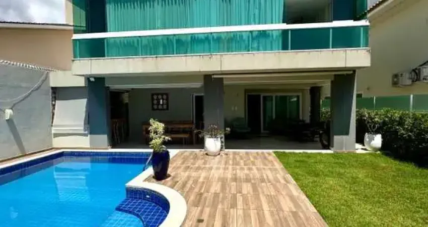 Casa em condomínio para venda em lauro de freitas, buraquinho, 4 dormitórios, 3 suítes, 5 banheiros, 2 vagas