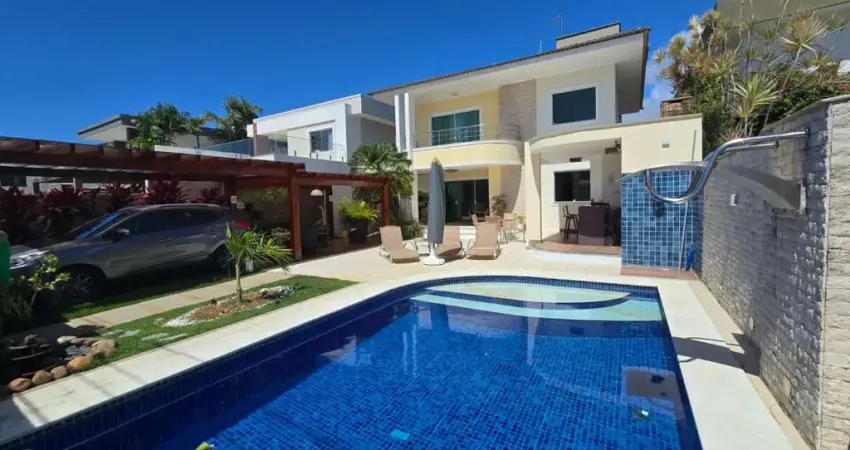 Casa em Condomínio para Venda em Lauro de Freitas, Buraquinho, 4 dormitórios, 3 suítes, 4 banheiros, 2 vagas