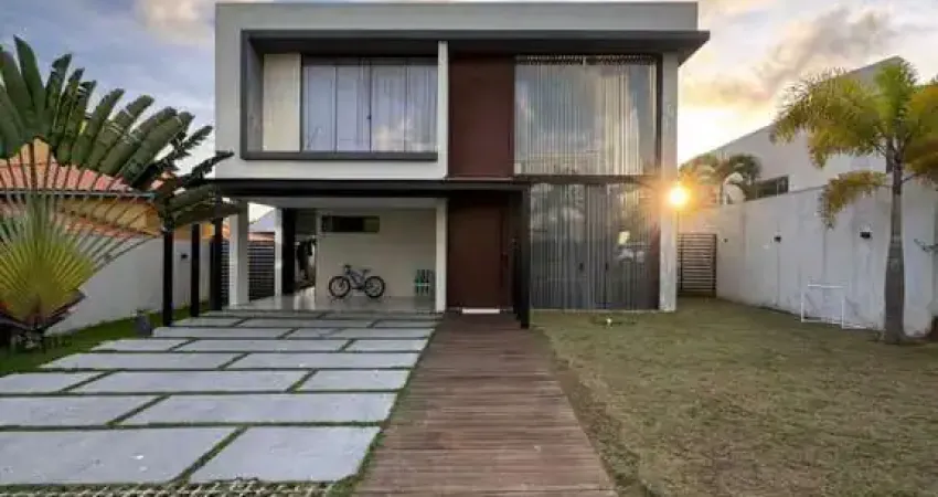 Casa em Condomínio para Venda em Camaçari, Alphaville (Abrantes), 4 dormitórios, 4 suítes, 5 banheiros, 4 vagas