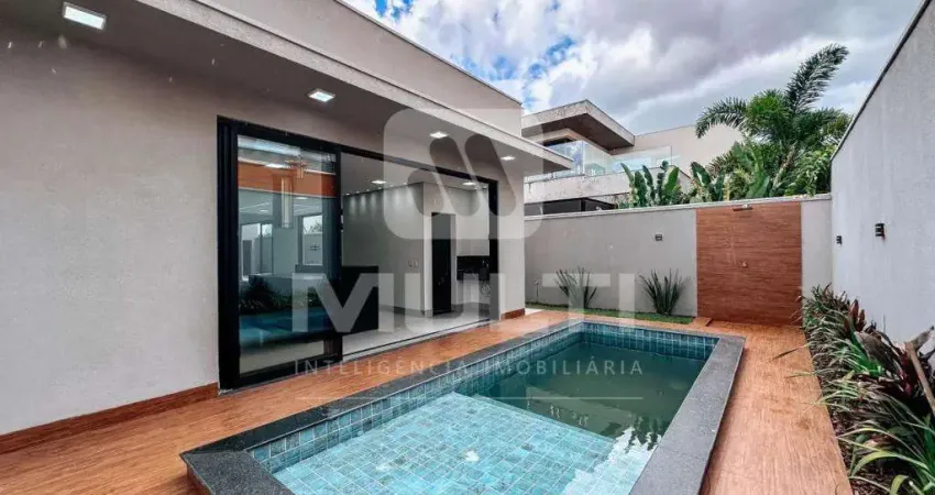 Casa em condomínio fechado com 3 quartos para alugar no Alphaville, Uberlândia 