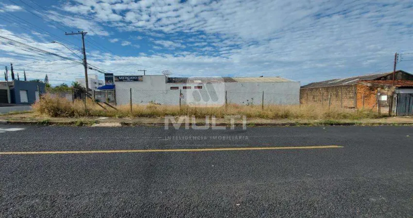 Terreno comercial à venda no Tibery, Uberlândia 