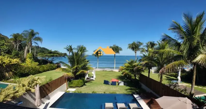 Casa em Condomínio em Camburizinho - Frente ao Mar - 7 quartos, 7 suítes, 3 salas, 7 banheiros, 5 vagas - São Sebastião-SP