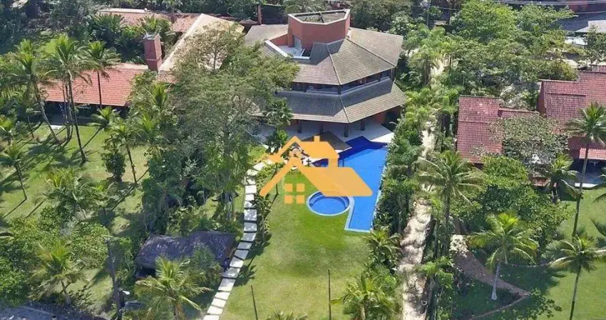 Casa com 7 dormitórios para alugar, 1000 m² por r$ 11.580,00/dia - praia do engenho - são sebastião/sp