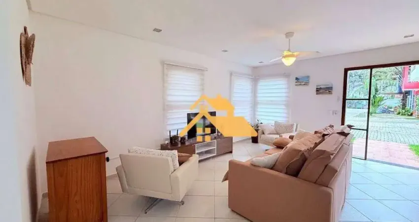 Casa com 3 dormitórios à venda, 136 m² por r$ 2.200.000,00 - praia de juquehy - são sebastião/sp