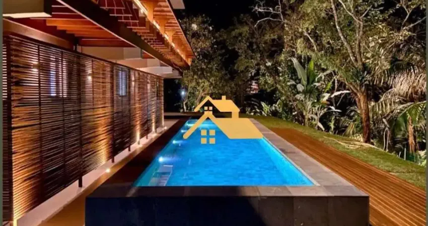 Casa com 5 dormitórios à venda, 400 m² por r$ 14.900.000,00 - praia de maresias - são sebastião/sp