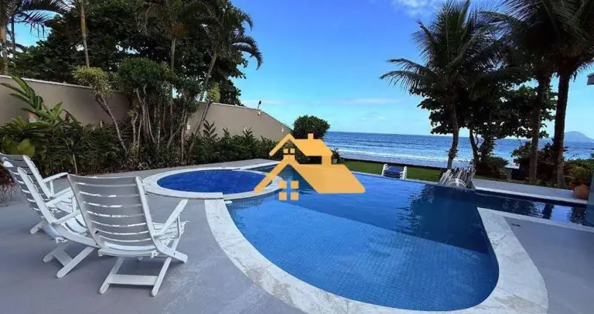 Casa com 5 dormitórios para locacao- praia de juquehy - são sebastião/sp