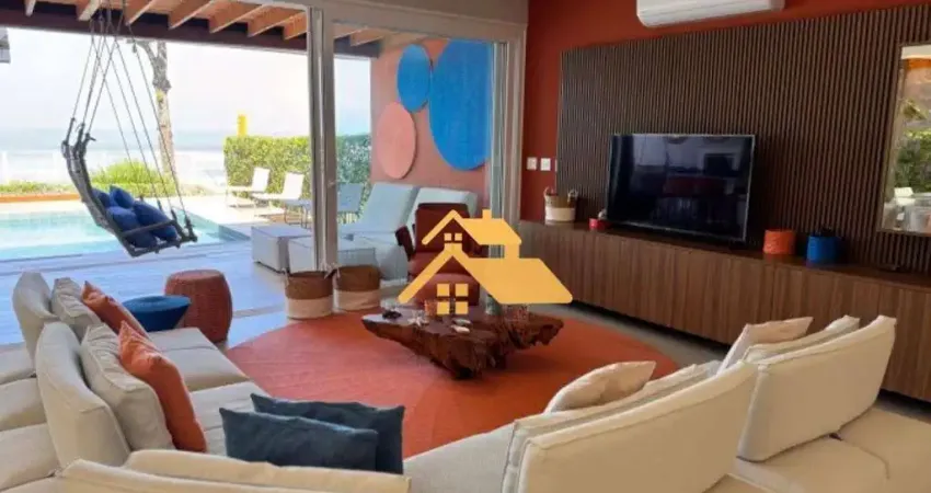 Casa com 4 dormitórios à venda, 300 m² por r$ 10.600.000,00 - praia de juquehy - são sebastião/sp