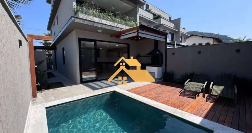 Casa com 5 dormitórios, 230 m² - venda por r$ 3.700.000,00 ou aluguel por r$ 16.180,00 - praia de juquehy - são sebastião/sp