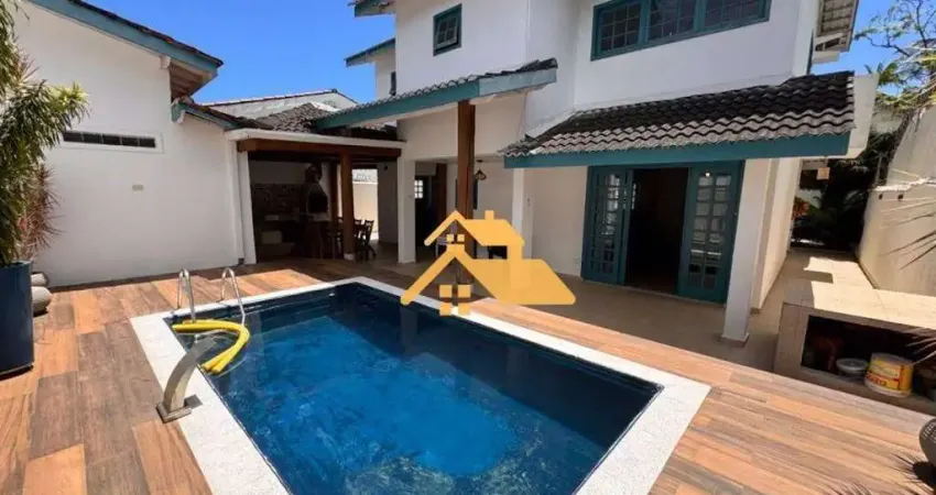 Casa com 4 dormitórios, 180 m² - venda por r$ 2.450.000 ou aluguel por r$ 4.500/dia - praia de juquehy - são sebastião/sp
