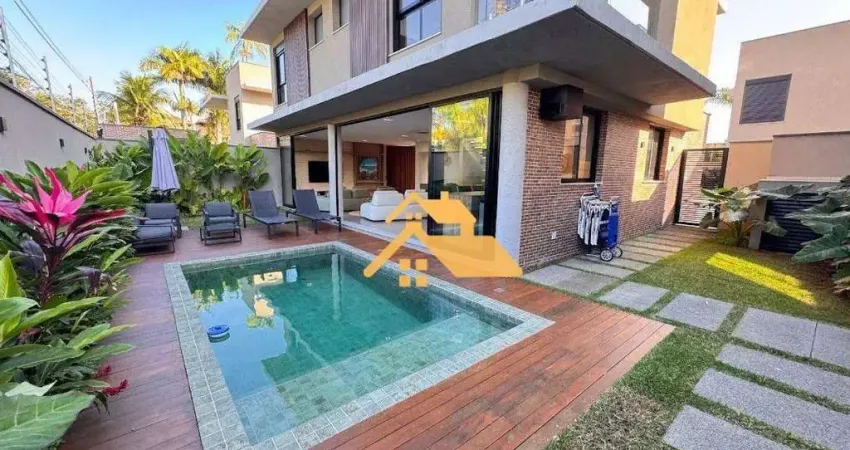 Casa com 4 dormitórios à venda, 280 m² por r$ 4.850.000,00 - praia de juquehy - são sebastião/sp