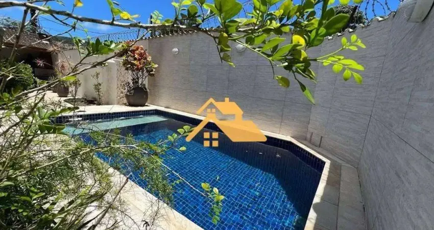 Casa com 3 dormitórios, 175 m² - venda por r$ 2.000.000 ou aluguel por r$ 9.000/mês - praia de juquehy - são sebastião/sp