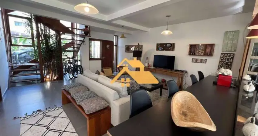 Casa com 4 dormitórios, 180 m² - venda por r$ 2.200.000,00 ou aluguel por r$ 14.300,00/mês - praia de juquehy - são sebastião/sp